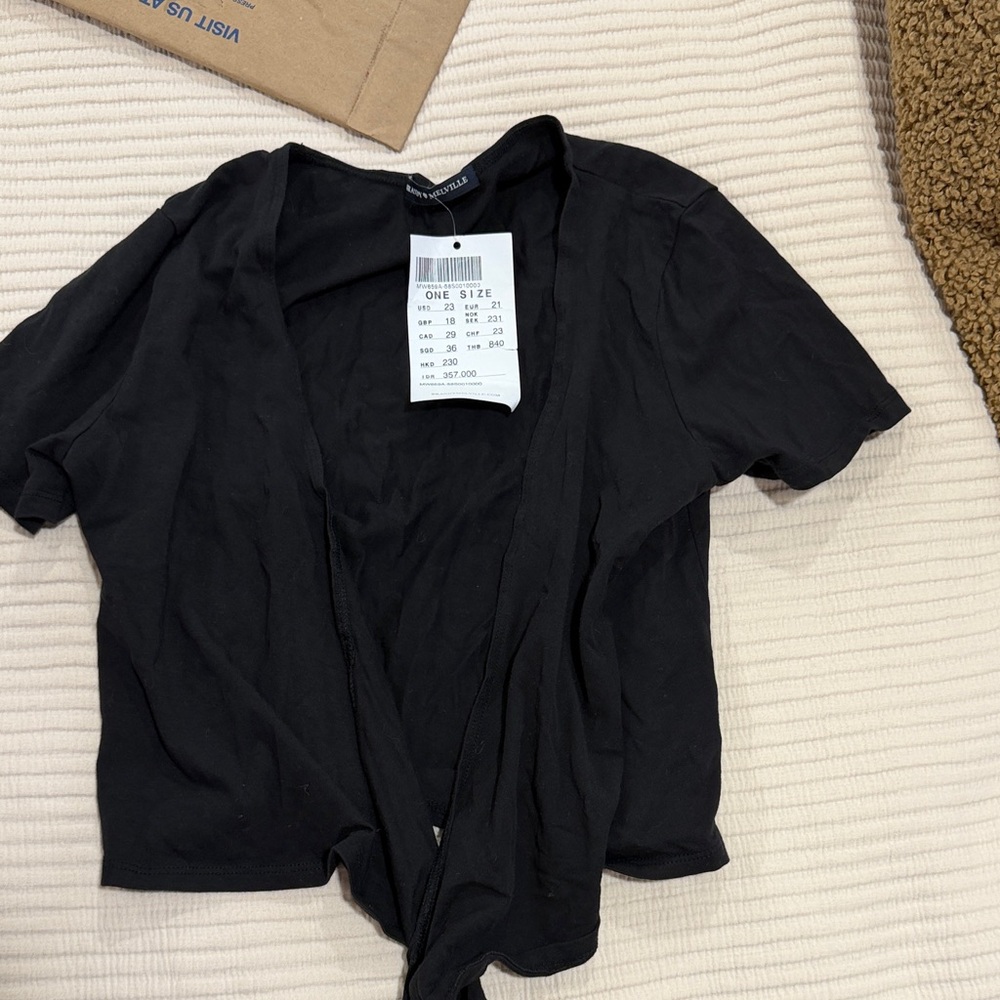 Brand Melville wrap t shirt
